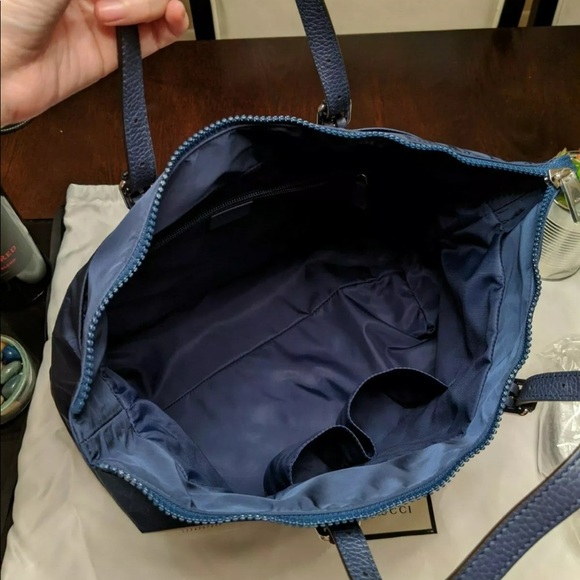 Gucci Guccissima Detachable Strap GG Nylon Tote. - Picture 4 of 5